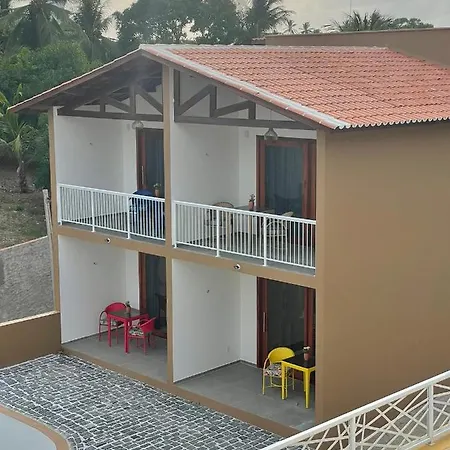 De Olho No Mar A Unica Pousada De Frente Para O Mar Em Paracuru Exterior foto